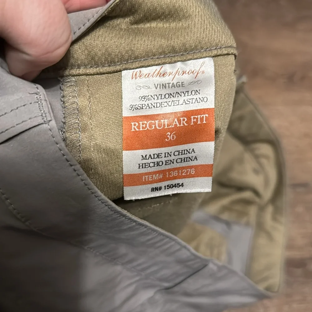 Weatherproof gray shorts 36‎